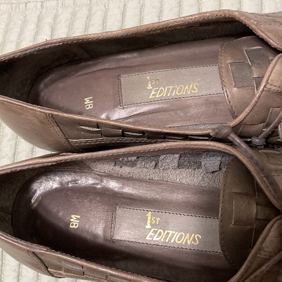 Vintage Leather Shoes. Made in Brazil. - Picture 3 of 12